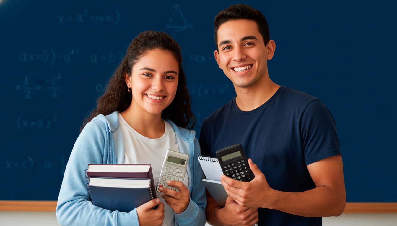 Estudiantes de CEP Renacimiento preparándose para sus exámenes